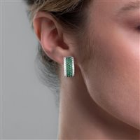 Orecchini Artlinea Donna in Argento Zircone ZOR098VE-LL - ZOR098VE-LL